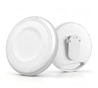 Wearable Smart Translator, 165 Languages Two-Way Translation, 0.5s Latency Mexican Spanish & English, AI Pronunciation, Vocabulary Flashcard, Hands-Free Bluetooth Translator for Hospitality（white）