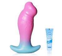 Wearable Soft Silicone Anal Plug, and Anal Dilator with Handle, Suitable for Men and Women, Provides A Great Experience for Masturbation and Prostate Massage, BDSM Sex Toy for Couples (330g)
