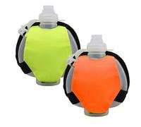 Wearable Sports Cup - Foldable Wrist Bottle, Hands-Free Hydration Holder, Silicone Fitness Flask, Lightweight Running Gear Secure Fit | Sports Wrist Bottle For Marathons Cycling Hiking Outdoor Exercis