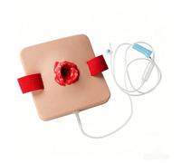 Wearable Trauma Bleeding Trainer with Silicone Wound and Blood Flow System | Hemorrhage Control Training Module with Straps, External Tubing for Wound Packing Practice for Stop the Bleed Drills