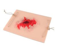 Wearable Trauma Model, Simulated Wound Skin Module, Wound Packing and Tourniquet Trainer Kit, Surgical Simulation Of Wound Bleeding for First Aid Training