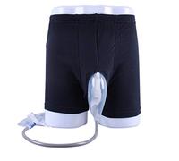 Wearable Urine Bag for Men - Incontinence Pants, Leak-Proof Silica Gel Urinal Catheter Holder, Collection Bag