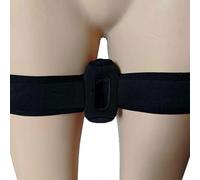 Wearable Vibrator Holder, Adjustable Strap On Harness with Thigh Restraint Bands, Skin Friendly Fabric for Hands Free Use, Secure Non Slip Fit for Women Adult Toys and Bondage Play (Sponge Type)