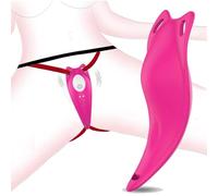 Wearable Vibrator Panty Set for Couples, Remote & App Controlled Vibrator, Hands-Free Clitoral Stimulator with Penis Ring, 9 Modes Quiet Waterproof, Adjustable Vibrating Underwear Women