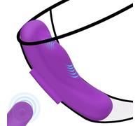 Wearable Vibrator with Magnetic Wings - Tiny Remote Control Vibrating Panties, 10X Rechargeable Quiet Clitoral Vibrator, Sex Toys for Women