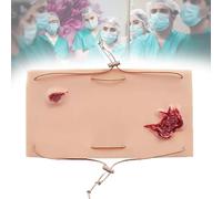 Wearable Wound Packing Trainer, Bleed Control Simulation Model, Laceration Wound Packing Simulator, Reusable Silicone Design, for Medical Students, Medical Training