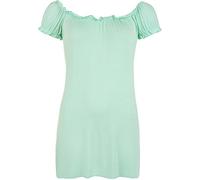 WearAll Ladies Gypsy Boho Stretch Womens Top - Mint Green 18