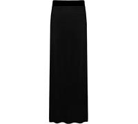 WearAll Ladies Long Maxi Skirt Womens Elasticated Stretch Full Length Plus Size Black 16/18 (L/XL)