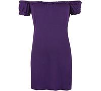 WearAll Ladies Off Shoulder Gypsy Boho Top Womens Plus Size Purple 22/24