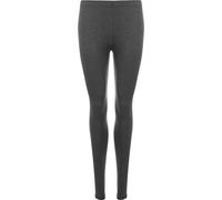 WearAll Ladies Stretch Long Leggings Womens Plus Size Dark Grey 12/14