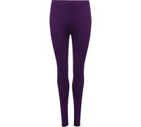WearAll Ladies Stretch Long Leggings Womens Plus Size Purple 12/14
