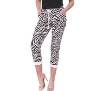 WearAll Ladies Stretch Magic Italian Trousers Womens Crushed Casual Leggings Look Joggers Pants