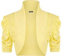 WearAll New Ladies Shrug Top Womens Short Sleeve Bolero Size 8-14