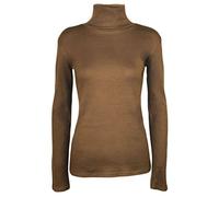 WearAll New Ladies Turtle Neck Long Sleeved Stretch Plain Polo Top Womens Jumper 8-14
