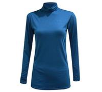 WearAll New Ladies Turtle Neck Long Sleeved Stretch Plain Polo Top Womens Jumper 8-26