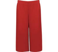 WearAll New Womens Plus Size Crepe Plain Stretch Wide Leg Culottes Ladies Shorts 12-30