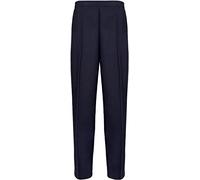 WearAll Pack of 2 Ladies Elasticated Pocket Trousers Womens Pants Blue 8W / 27L