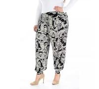 WearAll Women Harem Trouser Alibaba Plain Printed Elactic Waist Hippie Pyjama Bottoms Loose Fit Baggy Pilates Yoga Pants and Summer Hareem Trousers Paisley Print 20-22
