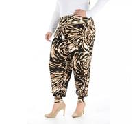 WearAll Women Harem Trouser Alibaba Plain Printed Elactic Waist Hippie Pyjama Bottoms Loose Fit Baggy Pilates Yoga Pants and Summer Hareem Trousers Tiger Print 20-22