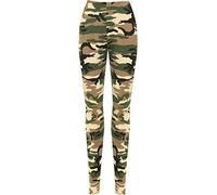 WearAll Womens Plus Camouflage Army Print Elacticated Ladies Full Length Long Leggings 14 - Camouflage - 20-22