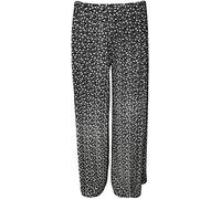 WearAll Women's Plus Size Floral Print Wide Leg Palazzo Pants - Sizes 12-26