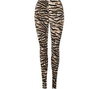 WearAll Womens Plus Size Print Pattern Stretch Full Long Ladies Leggings - Jungle Print - 16/18