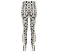 WearAll Women's Snake Animal Print Stretch Leggings Ladies High Waisted Jeggings Pants - Snake - 12-14