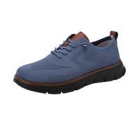 Wearbreeze Shoes for Men, Casual Sneakers Oxfords Lace-Up Lightweight Walking Shoes, Sneakers Business Casual Walking (Light Blue,7)