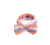 Weardear Spa Headband for Washing Face Skincare Terry Cloth Headband WristbandtPurple Stripes