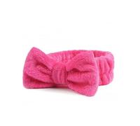 Weardear Women's Hairband Facial Care Spa Cosmetic Headband Elastic Bow Wash Band Makeup Pink M 96