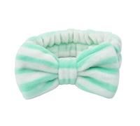 Weardear Womens Headband Flannel Soft Headband Facial Care Hairband Elegant Cute Hairband white 46 M