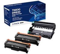 WEAREC TN830XL Toner Cartridge and DR830 Drum Unit Replacement for Brother TN830XL DR-830 TN830 Work with HL-L2405W HL-L2400D HL-L2460DW HL-L2465DW HL-L2480DW DCP-L2640DW MFC-L2820DWXL Printer 05