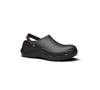 WearerTech Unisex Non Slip Protect Clog with a Safety Toe Cap and Side Vents Designed and Tested with The Experts at The University of Salford to Stand at Work. (5 UK)