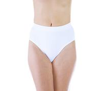 Wearever Light Absorbency (100ml) 1 Pack, Smooth & Silky Brief - Incontinence Pants for Women (XS/S, White)