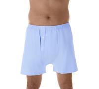 Wearever Regular Absorbency (150ml) Cotton 2-in-1 Boxer - Incontinence Boxers for Men (Oxford Blue, Large)