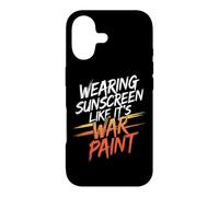 WEARING SUNSCREEN LIKE IT'S WAR PAINT Case for iPhone 17