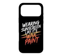 WEARING SUNSCREEN LIKE IT'S WAR PAINT Case for iPhone 17 Pro Max