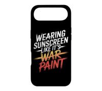 WEARING SUNSCREEN LIKE IT'S WAR PAINT Case for iPhone Air