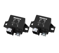 Weasch 2Pack 0332002168 Normal Open Power Relay, 12V 75A, Applies to Starter Relay V23232-D0001-X001