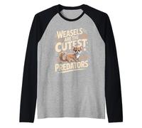 Weasels are The Cutest Predators Cutest Predator Raglan Baseball Tee