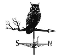 Weather Attack Ornament For Garden And Garden - Metal Weatherervane For Farm Decorative Outdoor Wind Gauge Tool And Direction Indicator | Sturdy Cute Farm Decor Rustic Charm For Pathway