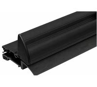 Weather bar Kit 914mm (36") - Aluminium Door Threshold Seal for Inward Opening Doors - BS8300 Equality Act & Part M Compliant, Easy Access Ramp-Ready Design (Black)