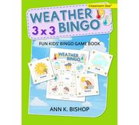 Weather Bingo: 3 x 3, Fun Kids' Bingo Game and Activity Book