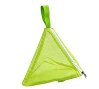 Weather Bird Travel Bag for Lovebirds, Breathable Triangle Tote with Zippered Opening, Mesh View, Daily Use Small Bird Travel Bag Breathable Mesh Pet Tote Lovebird Outing Triangle Zip Airy Daily Use