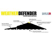 Weather Defender Premium Garage Door Seal (3.8m)