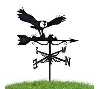 Weather Falling - Wind Indicators Ornament - Exquisite Sturdy Fun Farmhouse Decor Rustic Charm For Pathway FarmerOutdoor Ready Durability: Made With A Metalj Landscapes