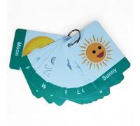 Weather Flash Cards | First Words Educational Flashcards for Toddlers and Babies | Great for Speech, Sensory Play & Early Learning at Home