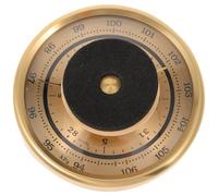 Weather Forecast Barometer with 7cm Dial, Metal, Golden