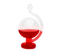 Weather Forecast Bottle Predicts Weather And Barometer Hang Loose Ornament (Red, 12.8x10x20cm)