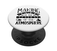 Weather Forecaster Weatherman Making Sense Of The Nonsense PopSockets Adhesive PopGrip